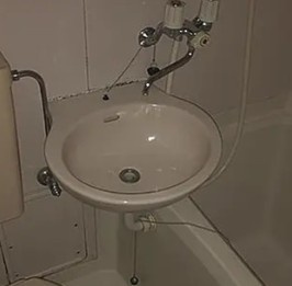 パラゼット早稲田の洗面所