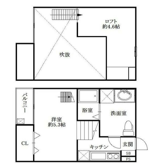 ル・フォティユの間取り