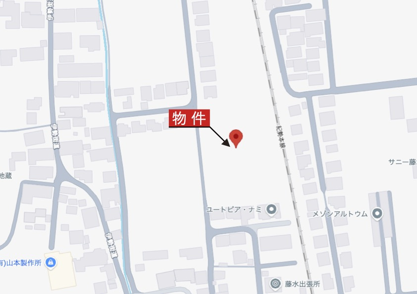 津市藤方《3号棟》の地図|詳細Map