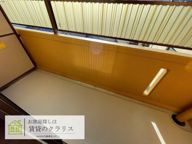 パレス松原のバルコニー
