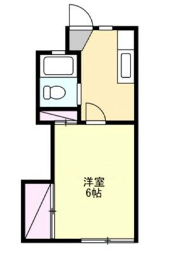 太尾ハイツの間取り