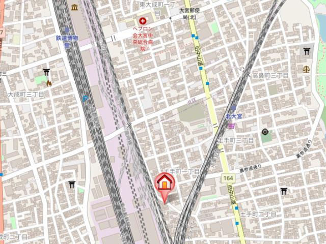 メゾンＦＴＢの地図