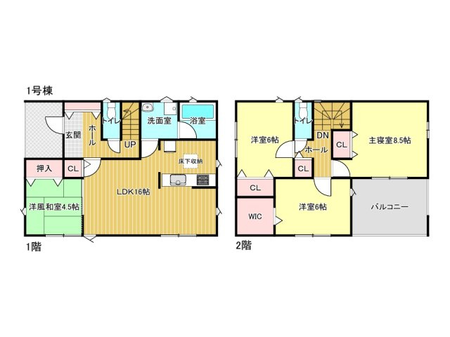 鈴鹿市東玉垣町《1号棟》の間取り