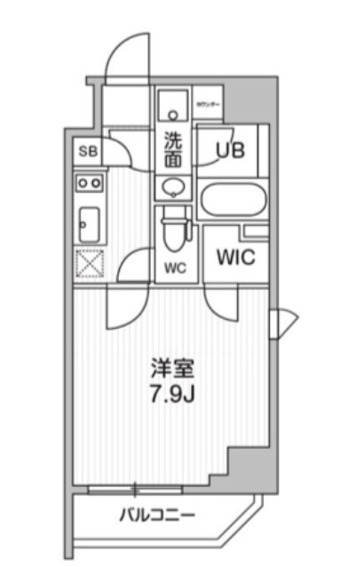 ALTERNA東池袋の間取り