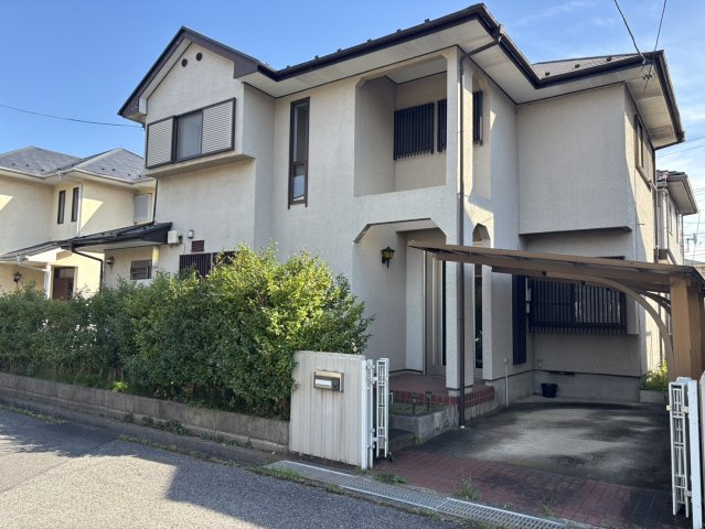 野田市三ツ堀　中古売戸建の外観|2018年屋根補修・塗装済み