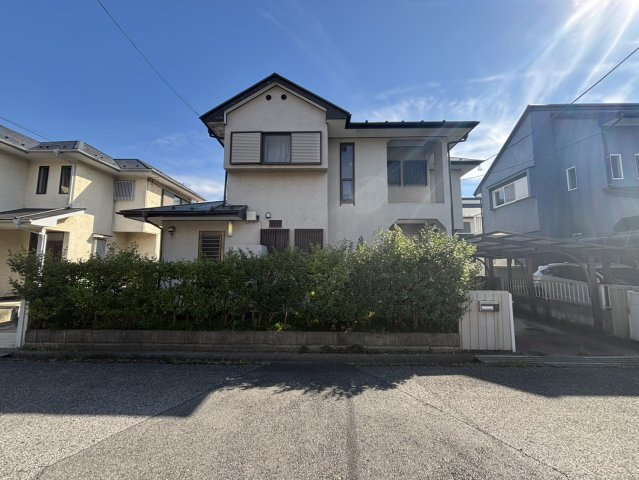 野田市三ツ堀　中古売戸建の前面道路含む現地写真