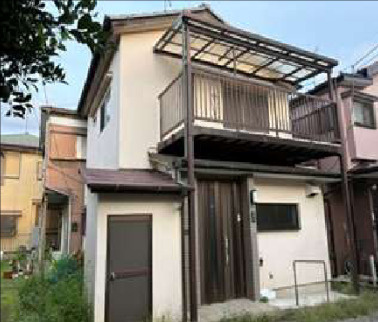 野寺４丁目貸家の外観