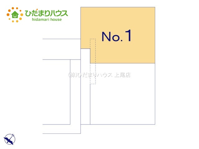 桶川市泉　新築戸建　01の区画図