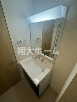 石見ビルの洗面所