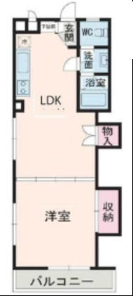 第一上馬マンションの間取り|間取りです。