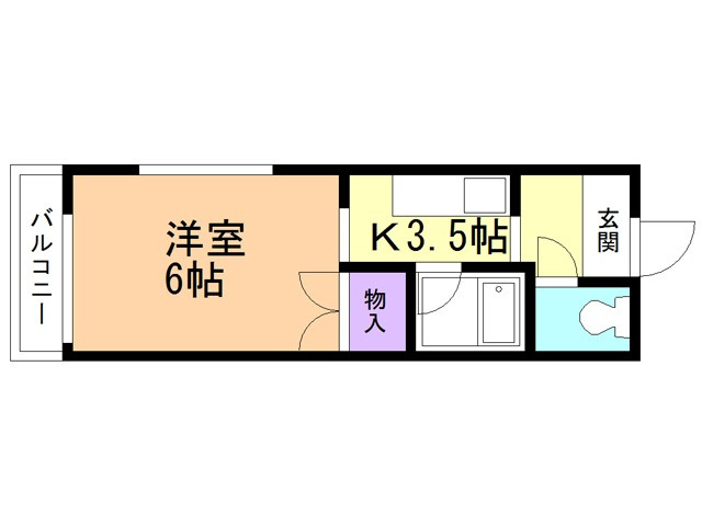 ビレッジアートむろらんの間取り