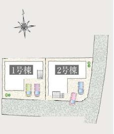 タマタウンさいたま市見沼区南中野の区画図