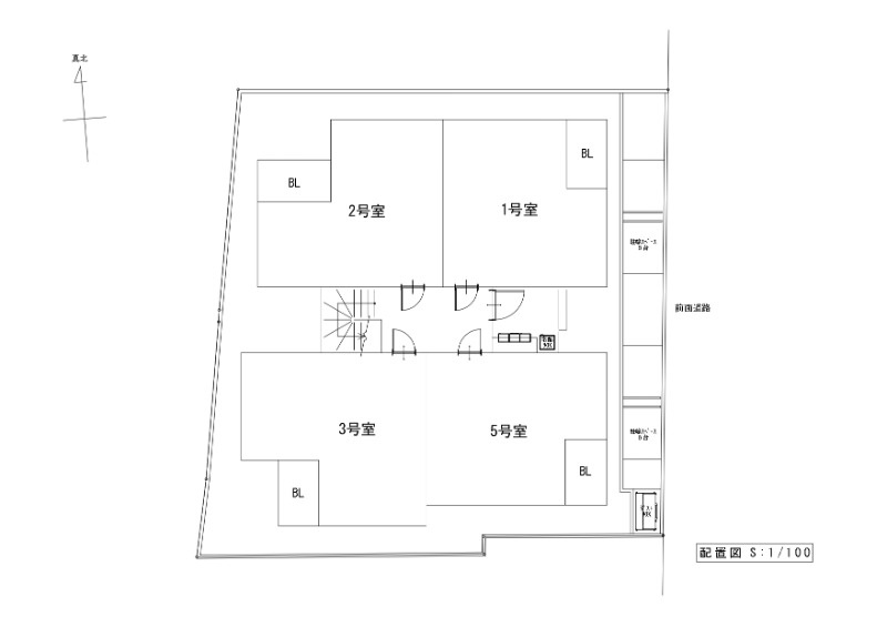 熊本市西区二本木３丁目のアパートのその他共用部分