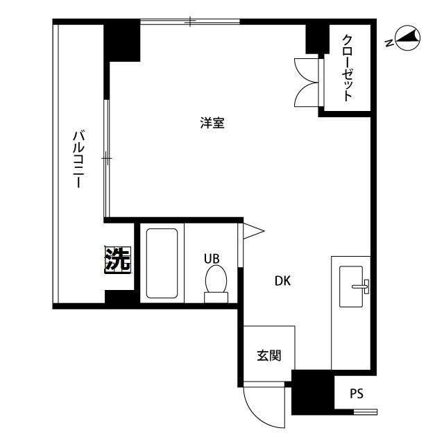 プレール早稲田の間取り