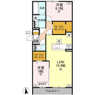 【間取り】 | パサログランデ賑町