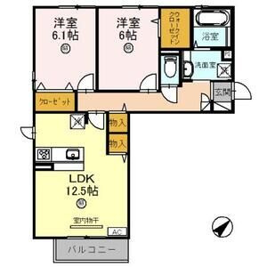 【間取り】 | Daylight Hills | お部屋の間取りです