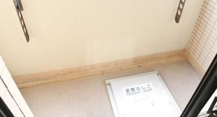 日神パレス磯子のバルコニー