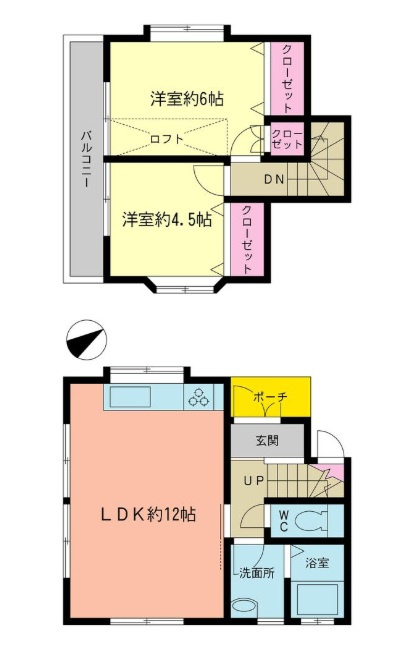船橋市東船橋４丁目の間取り