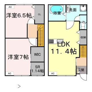 【間取り】 | ハイサニー　A