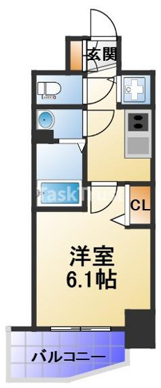 【間取り】 | ファステート玉造駅前ダミュウ