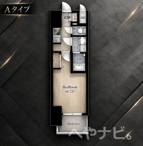 【間取り】 | S-RESIDENCE茶屋ヶ坂