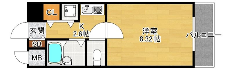 パインヒルⅡの間取り