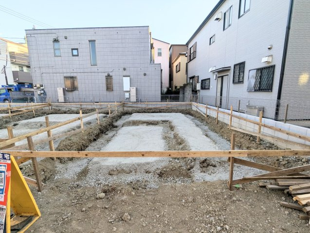 大田区大森北3丁目　新築戸建　全4棟の外観|2026.10.17撮影

現地ご見学希望・資料請求などお気軽にお問い合わせ下さい！
03-5990-5201