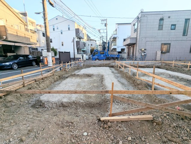 大田区大森北3丁目　新築戸建　全4棟の外観|2026.10.17撮影

現地ご見学希望・資料請求などお気軽にお問い合わせ下さい！
03-5990-5201