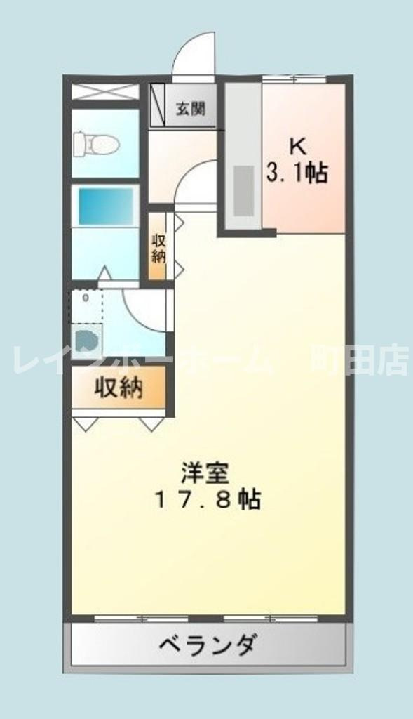 グランチェスタ※初期費用分割後払いサービス利用可能物件の間取り