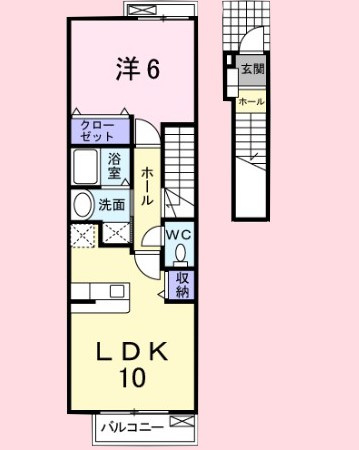 ベルデーアＡ棟の間取り