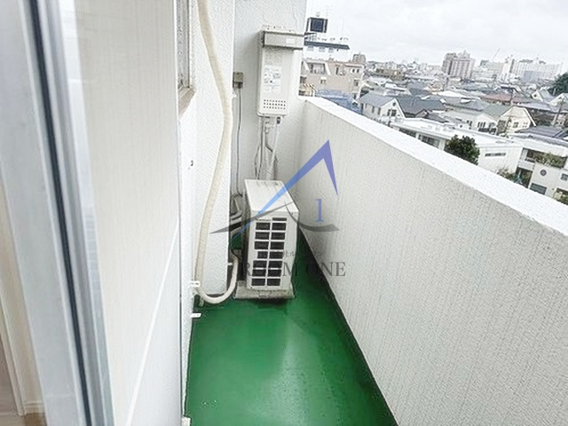 自由ヶ丘第３マンションのバルコニー|バルコニーです。