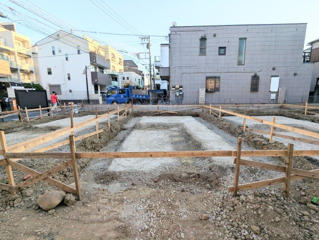 大田区大森北3丁目　新築戸建　全4棟の外観|2026.10.17撮影

現地ご見学希望・資料請求などお気軽にお問い合わせ下さい！
03-5990-5201