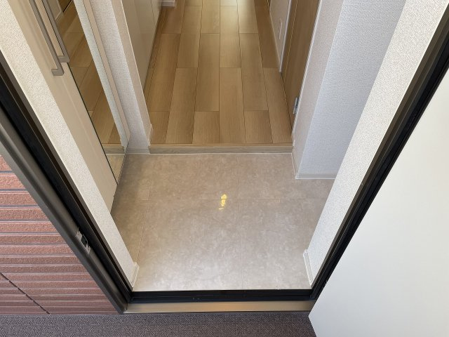 リジエール豊中の玄関