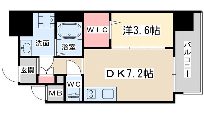 【間取り】 | ＢＰＲレジデンス梅田西