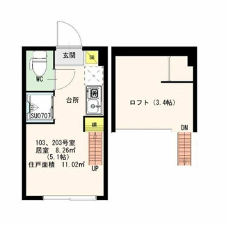 【間取り】 | グランドセダー東陽町 | 間取図