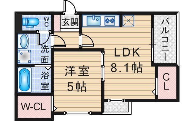 コネホ136の間取り