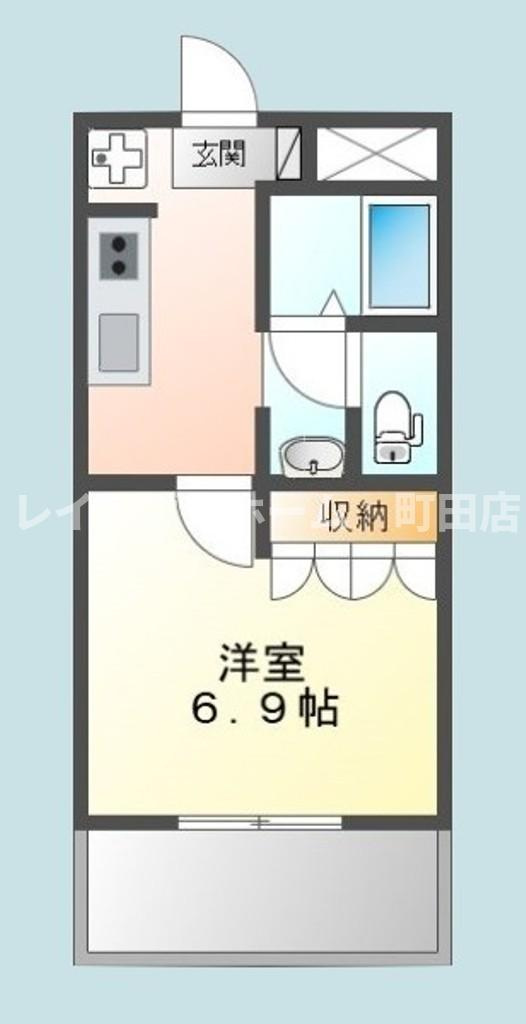 マーガレットＳＫ※初期費用分割後払いサービス利用可能物件の間取り