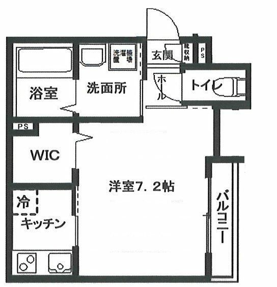 エミシアの間取り|間取りです。