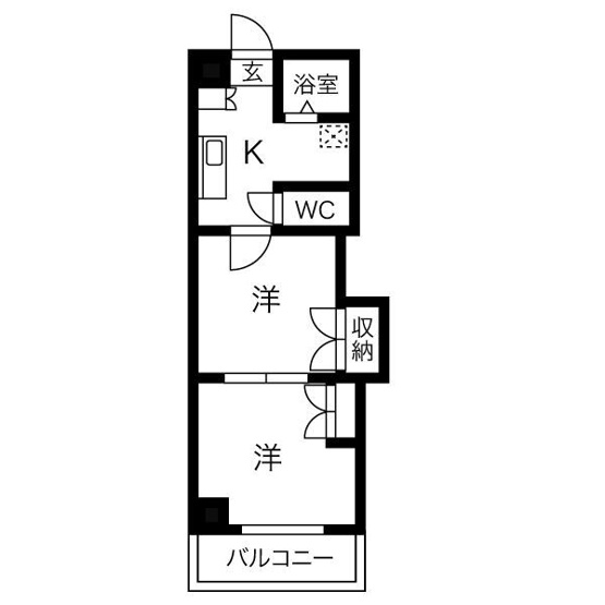 【間取り】 | レジデンスカープ名古屋