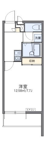 レオパレスＹＡＭＡＺＡＫＩの間取り