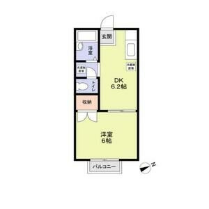 第2晴美ハイツの間取り