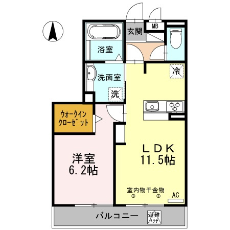 エトワール・デュノールの間取り
