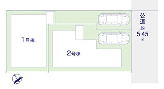 杉並区久我山4丁目 井の頭線 三鷹台駅 新築戸建の区画図