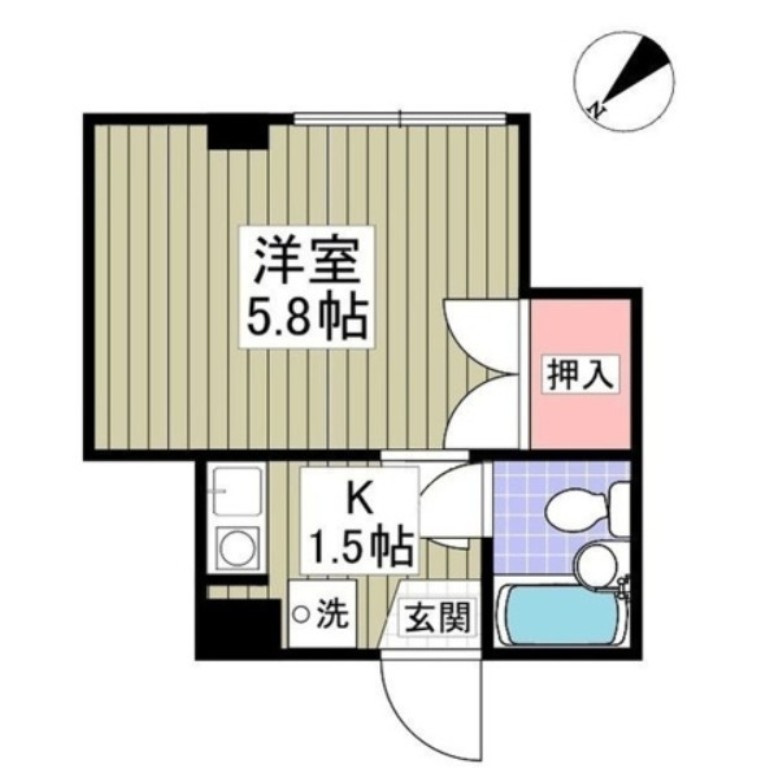 サカエコーポ桜ヶ丘の間取り