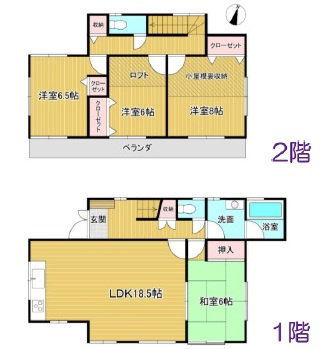 船橋市大穴北１丁目の間取り