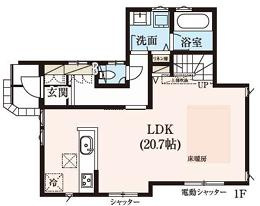さいたま市北区今羽町の間取り