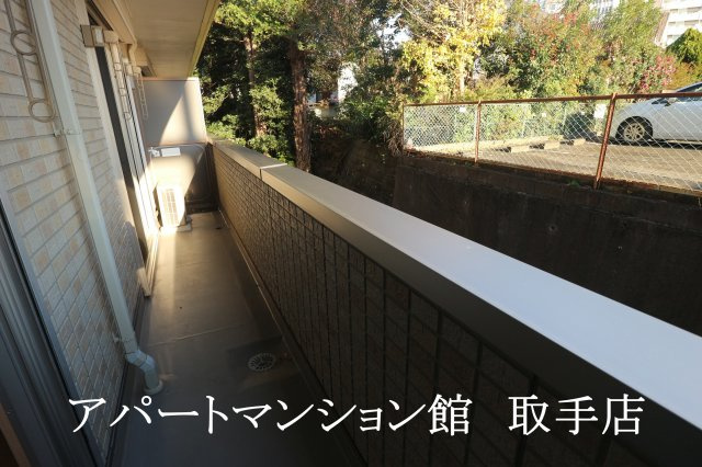 クレールⅤのバルコニー