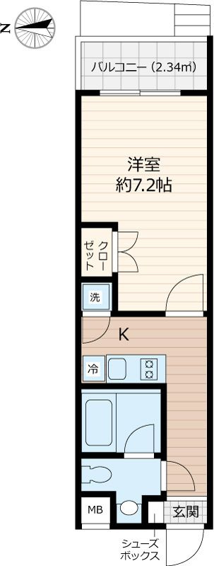 Ｂｅｖｅｒｌｙ　Ｈｏｍｅｓ　赤塚公園Ⅱの間取り