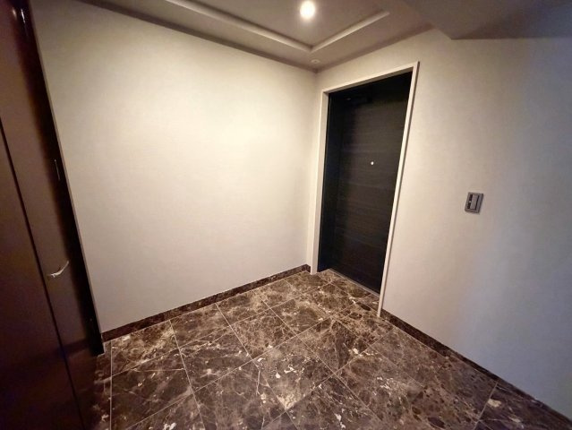 ジオグランデ岡本一丁目の玄関