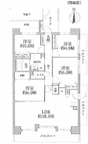 【間取り】 | さがみ野ガーデニア壱番館